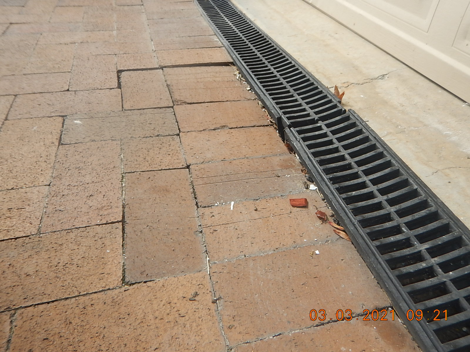 Drainage defect found during building inspection